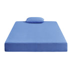 Ensemble matelas et oreiller en tissu respirant, matelas en mousse à mémoire de forme infusée de gel dans une boîte