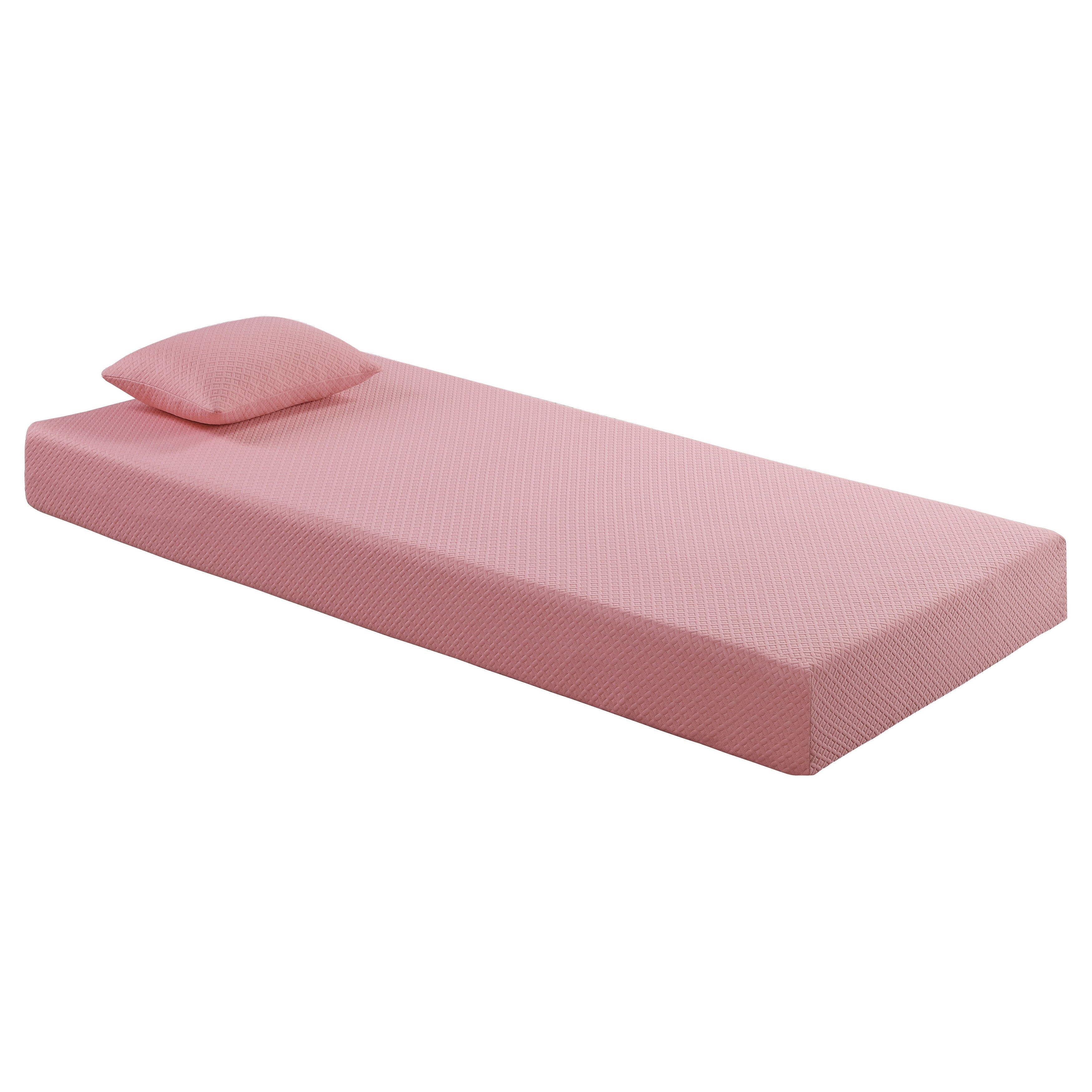 Ensemble matelas et oreiller en tissu respirant, matelas en mousse à mémoire de forme infusée de gel dans une boîte
