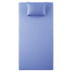 Ensemble matelas et oreiller en tissu respirant, matelas en mousse à mémoire de forme infusée de gel dans une boîte