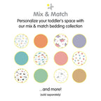 Taie d'oreiller en percale de coton BreathableBaby, pour oreiller pour enfant de 13 x 18/33 x 46 cm, couleur unie (lot de 2)