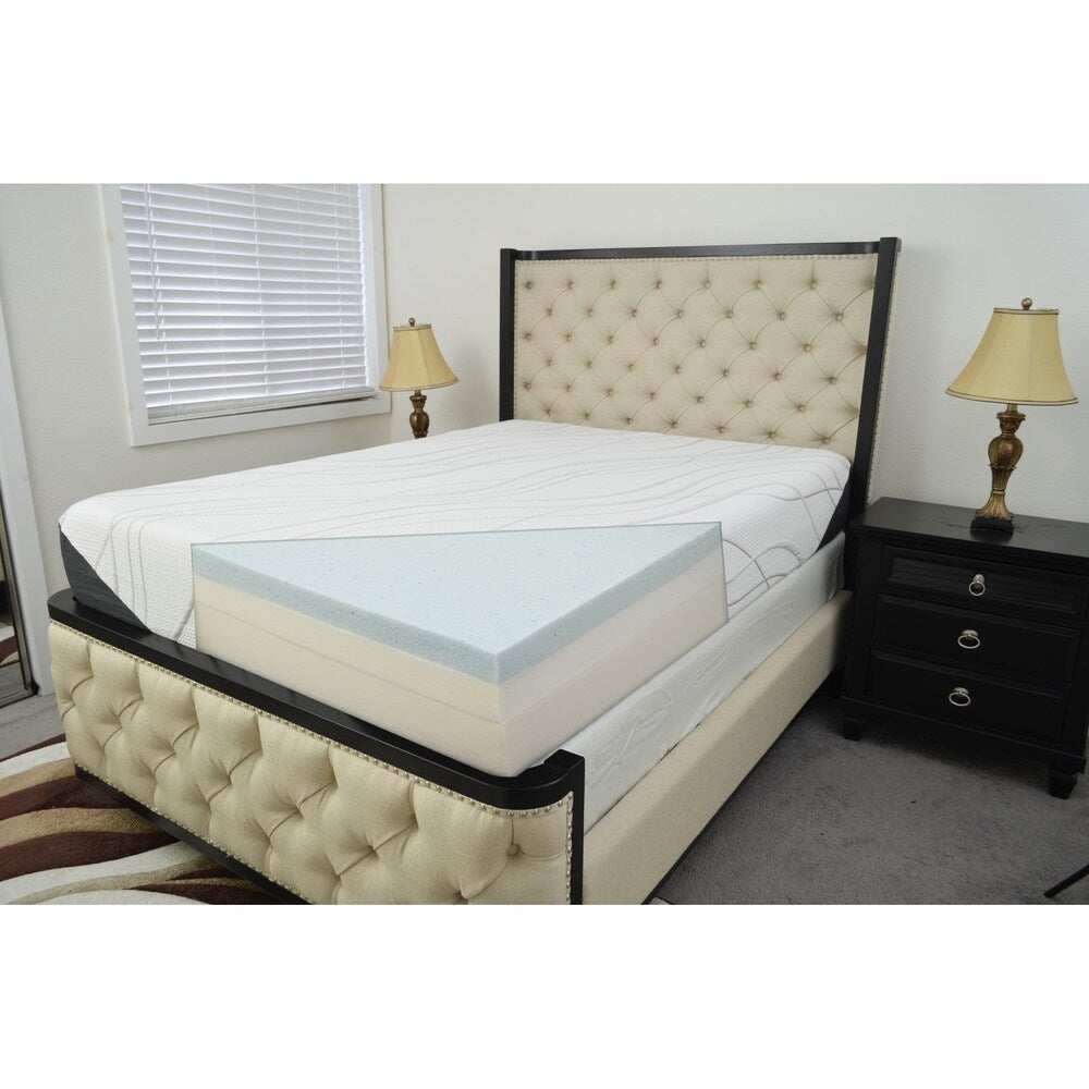 Matelas Breeze Eco-Friendly 10 pouces en mousse à mémoire de forme gel pleine grandeur