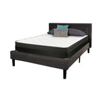 Matelas Brenna blanc et noir 9,25 Queen