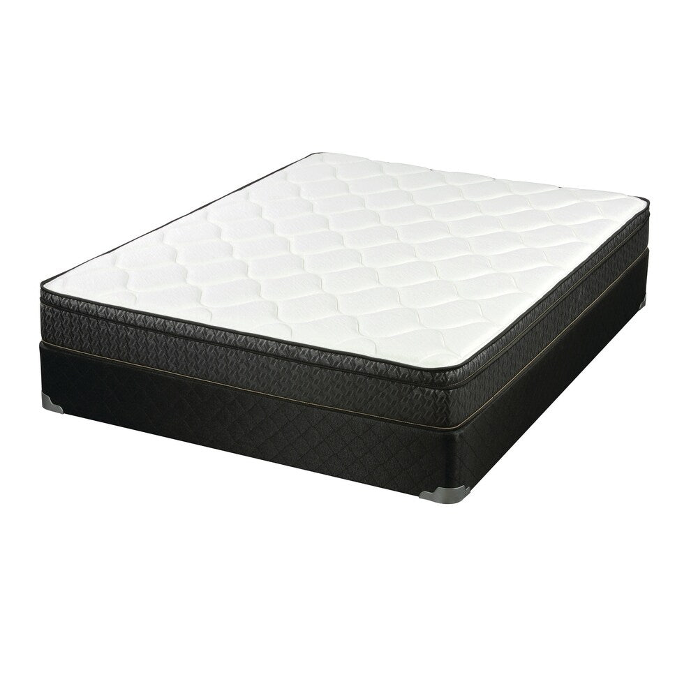 Matelas Brenna blanc et noir 9,25 Queen