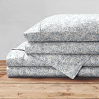 Parure de lit imprimée en percale de coton Brielle Home