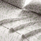 Parure de lit imprimée en percale de coton Brielle Home