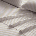 Parure de lit imprimée en percale de coton Brielle Home