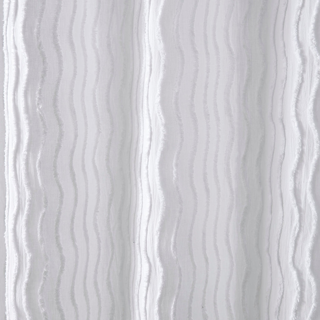 Rideau de douche texturé uni Mabel de Brielle Home