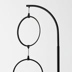 Lampadaire industriel Brightech Nova 74 po à 3 anneaux lumineux à DEL ultra-lumineux avec variateur à 3 voies