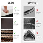 Fauteuil inclinable moderne Brigida en cuir véritable avec garniture cloutée et repose-pieds réglable, lot de 2 par HULALA HOME