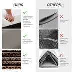 Fauteuil inclinable moderne Brigida en cuir véritable avec garniture cloutée et repose-pieds réglable, lot de 2 par HULALA HOME