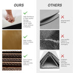 Fauteuil inclinable moderne Brigida en cuir véritable avec garniture cloutée et repose-pieds réglable, lot de 2 par HULALA HOME