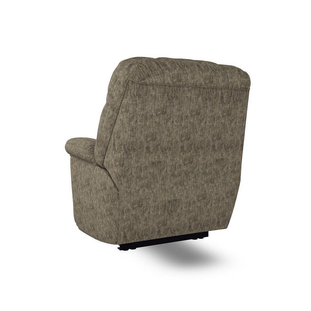 Fauteuil inclinable manuel Bril, 44 pouces, surdimensionné, polyester gris taupe