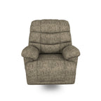 Fauteuil inclinable manuel Bril, 44 pouces, surdimensionné, polyester gris taupe