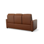 Canapé inclinable électrique Broadway en cuir avec appuie-têtes électriques par Flexsteel