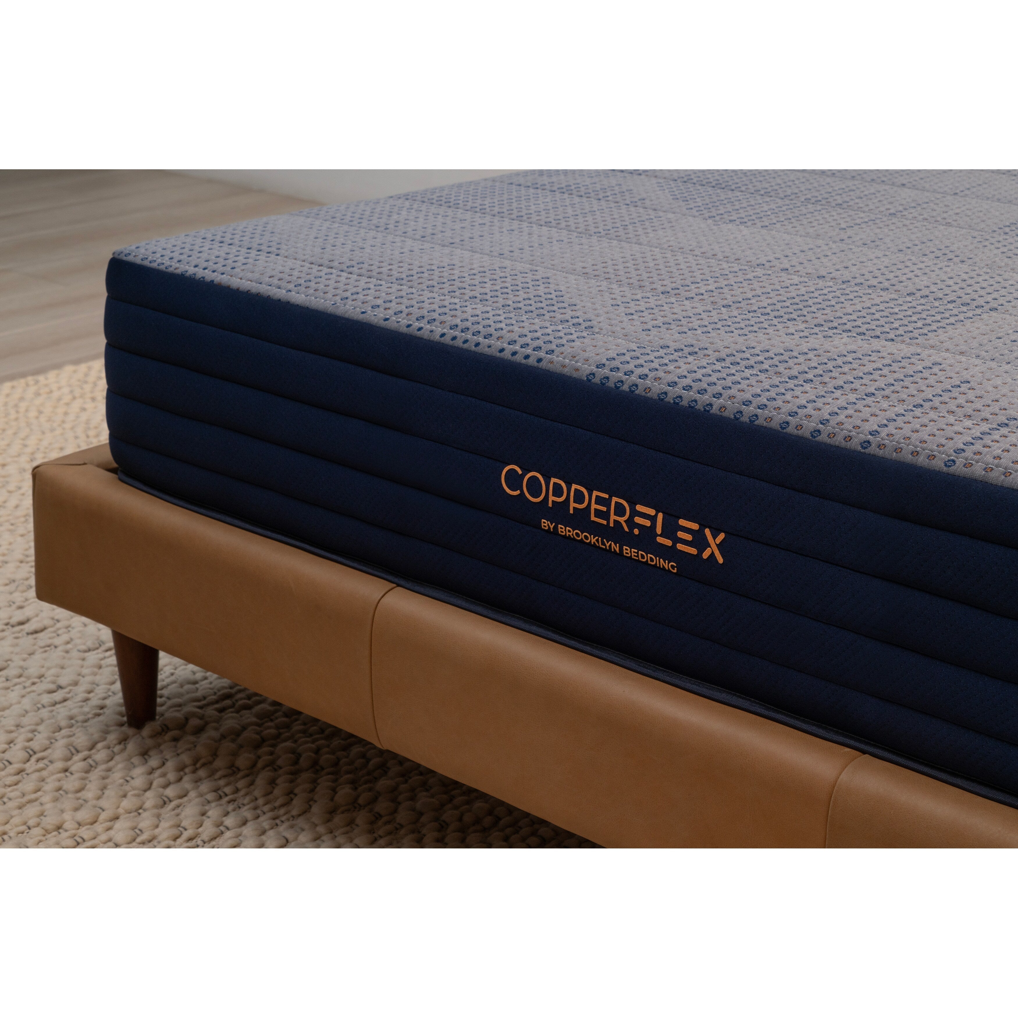 Matelas hybride Brooklyn Bedding CopperFlex 10 avec mousse zonée