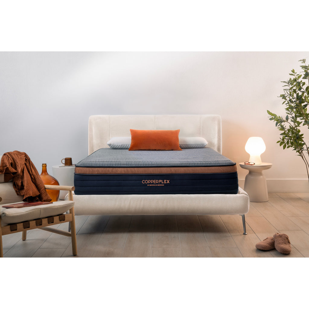 Matelas hybride Brooklyn Bedding CopperFlex 12 avec mousse zonée