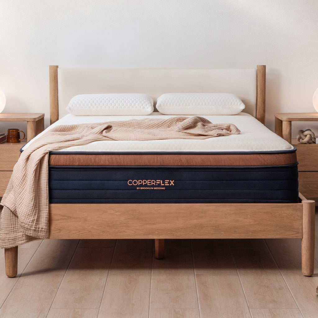 Matelas hybride Brooklyn Bedding CopperFlex Pro 14 avec mousse zonée