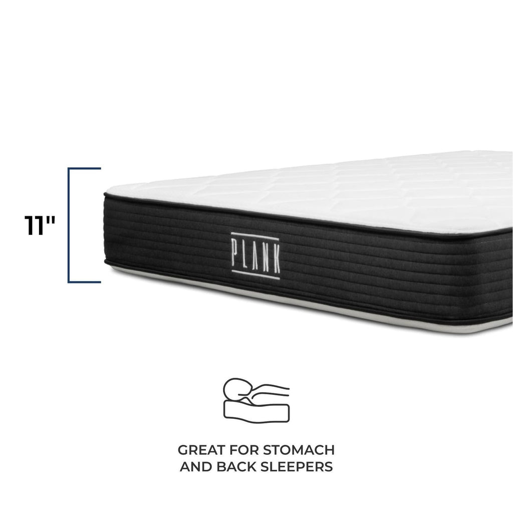 Matelas ferme double face Brooklyn Bedding Plank de 11 pouces