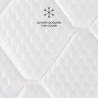 Matelas Brooklyn Bedding Plank 13 Luxe double face ferme/ultra ferme avec housse rafraîchissante