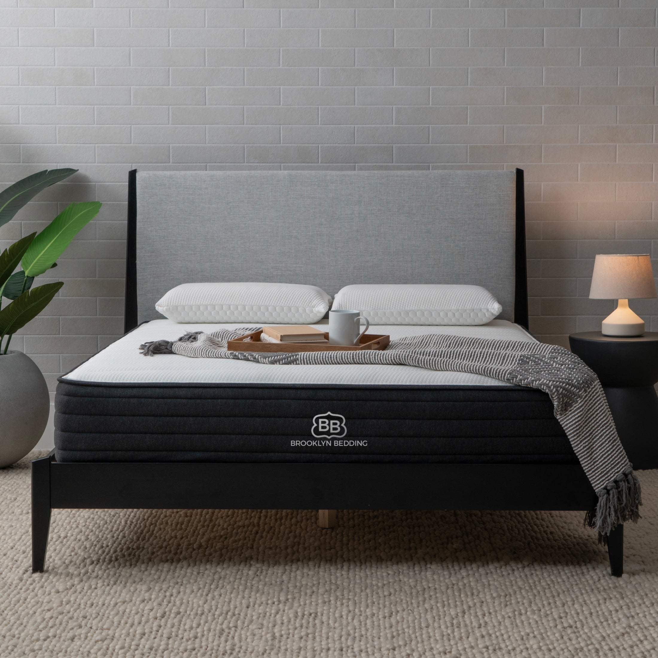 Matelas hybride en mousse à mémoire de forme Brooklyn Bedding Select 10 Gel