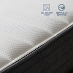 Matelas hybride en mousse à mémoire de forme Brooklyn Bedding Select 10 Gel