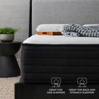 Matelas hybride en mousse à mémoire de forme Brooklyn Bedding Select 12 Gel