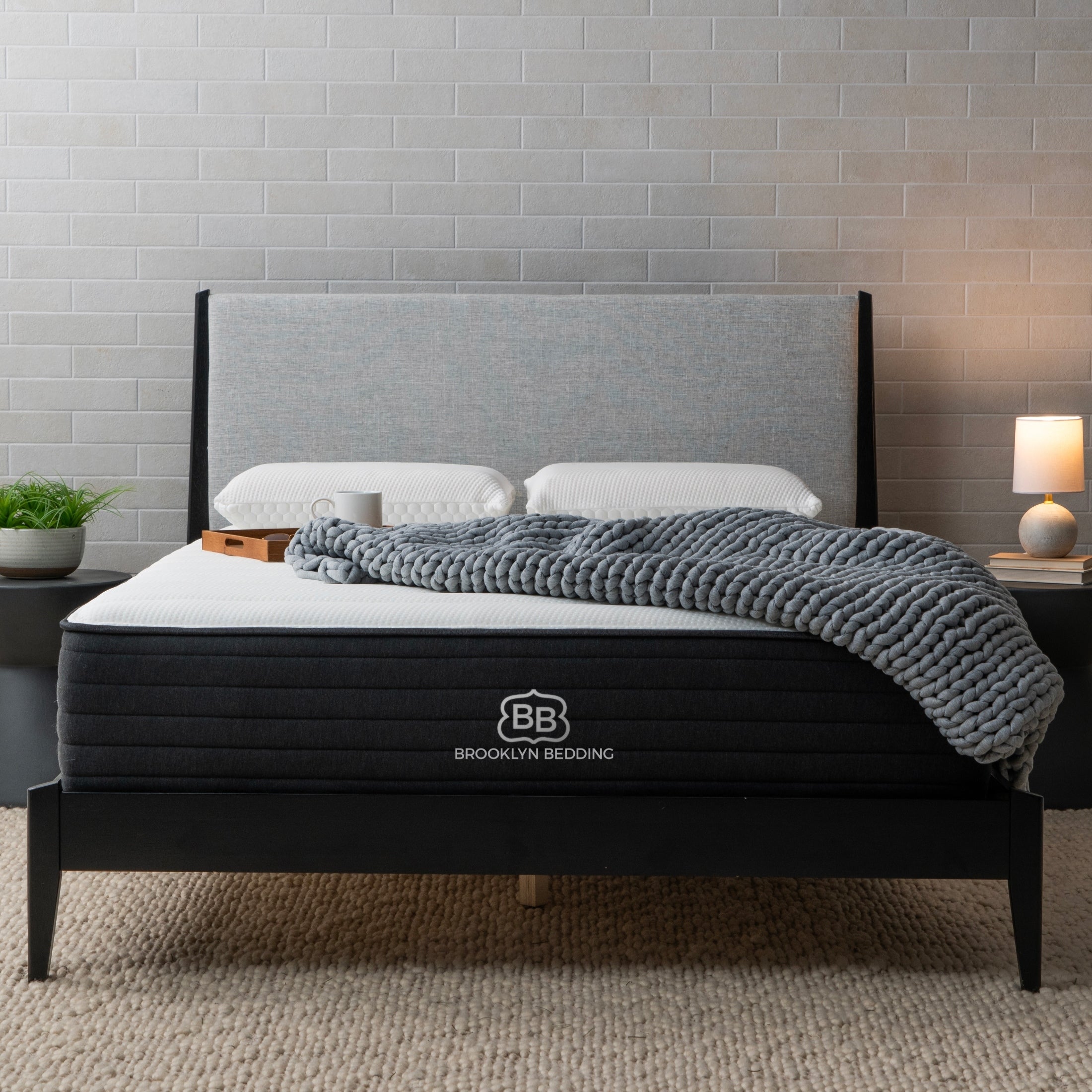 Matelas hybride en mousse à mémoire de forme Brooklyn Bedding Select 12 Gel