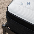 Matelas hybride en mousse à mémoire de forme Brooklyn Bedding Select 14 Gel