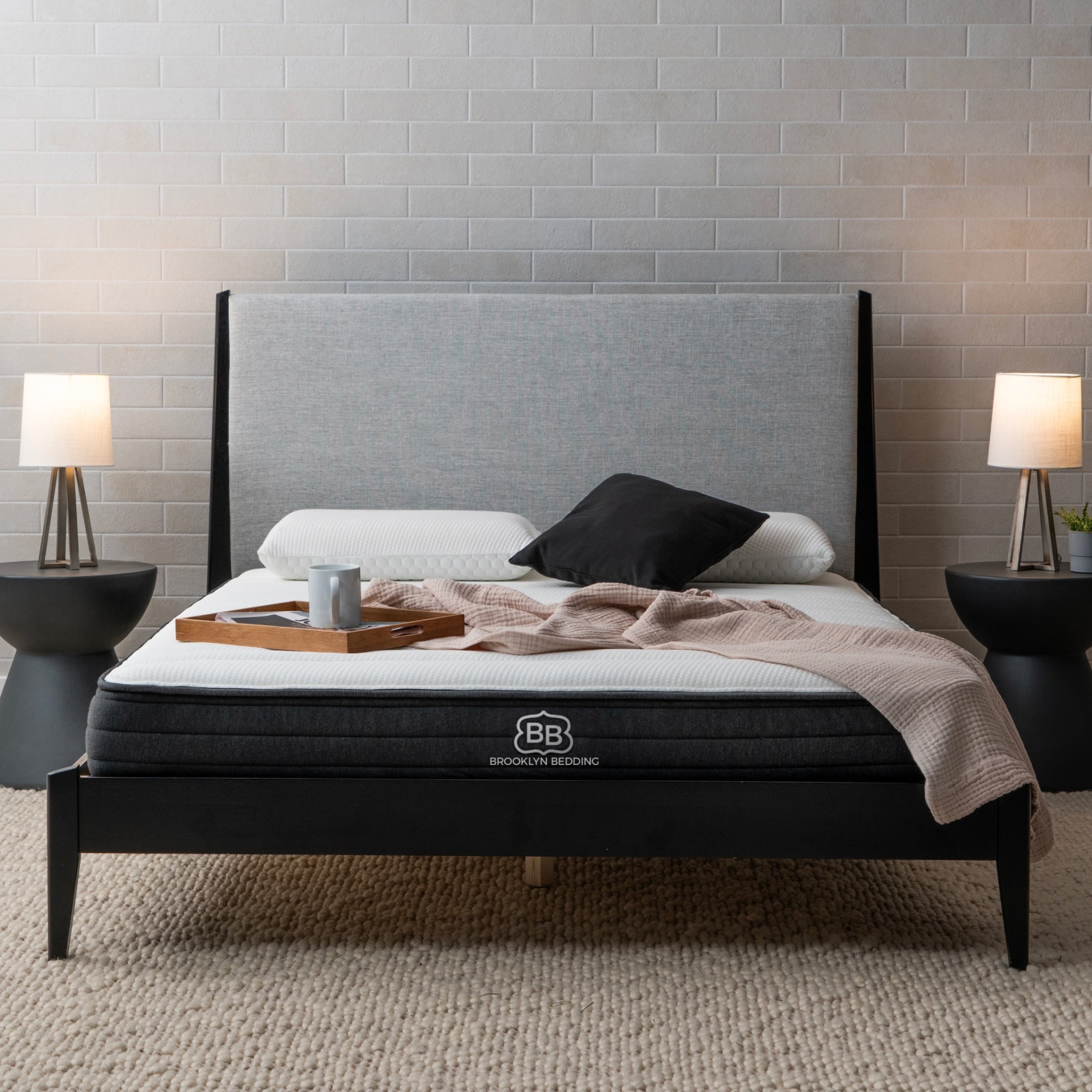 Matelas hybride en mousse à mémoire de forme Brooklyn Bedding Select 8 Gel