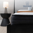 Matelas hybride en mousse à mémoire de forme Brooklyn Bedding Select 8 Gel