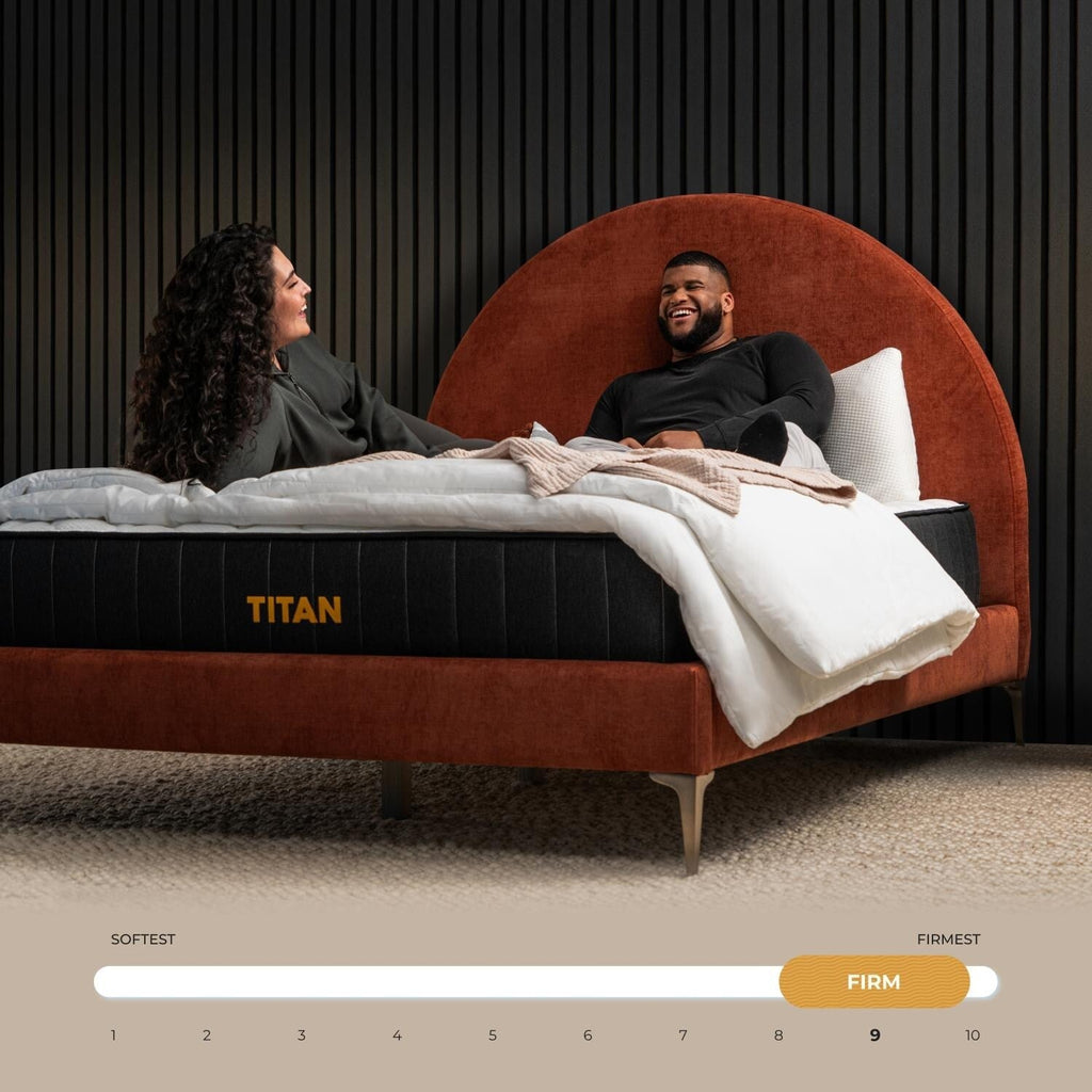 Brooklyn Bedding Titan 11 Hybrid pour dormeurs de grande taille avec housse rafraîchissante