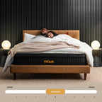 Brooklyn Bedding Titan 13 Hybrid Luxe pour dormeurs de grande taille