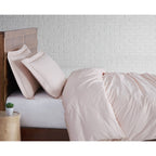 Parure de couette en percale de coton à tissage serré Brooklyn Loom