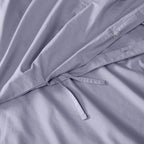 Parure de couette en percale de coton à tissage serré Brooklyn Loom