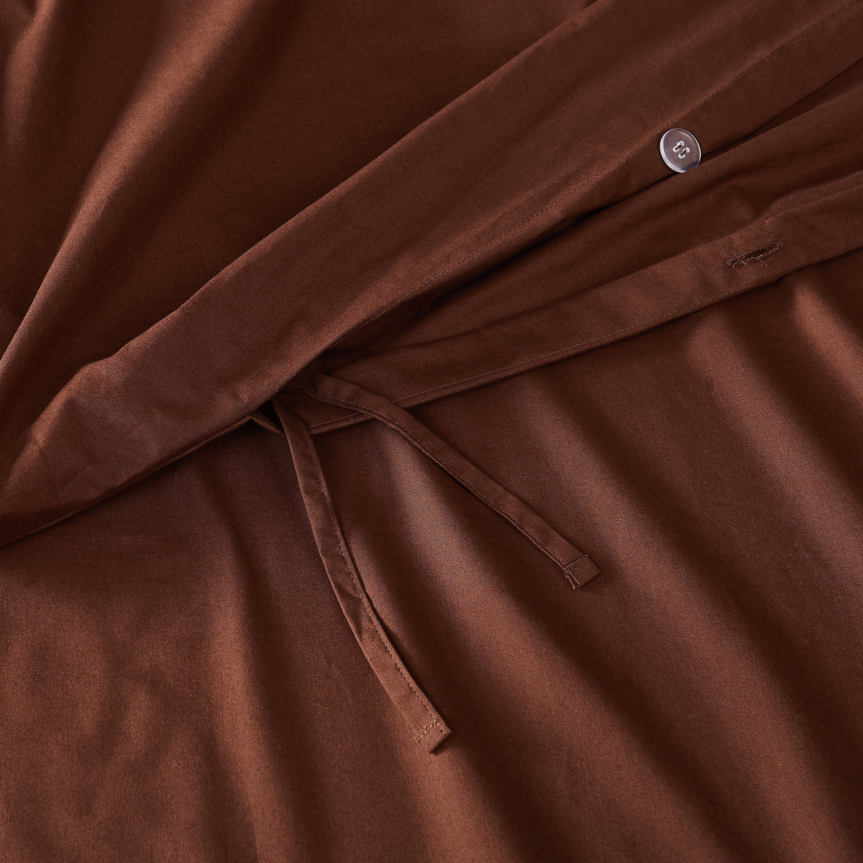 Parure de couette en percale de coton à tissage serré Brooklyn Loom