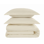 Parure de couette en percale de coton à tissage serré Brooklyn Loom