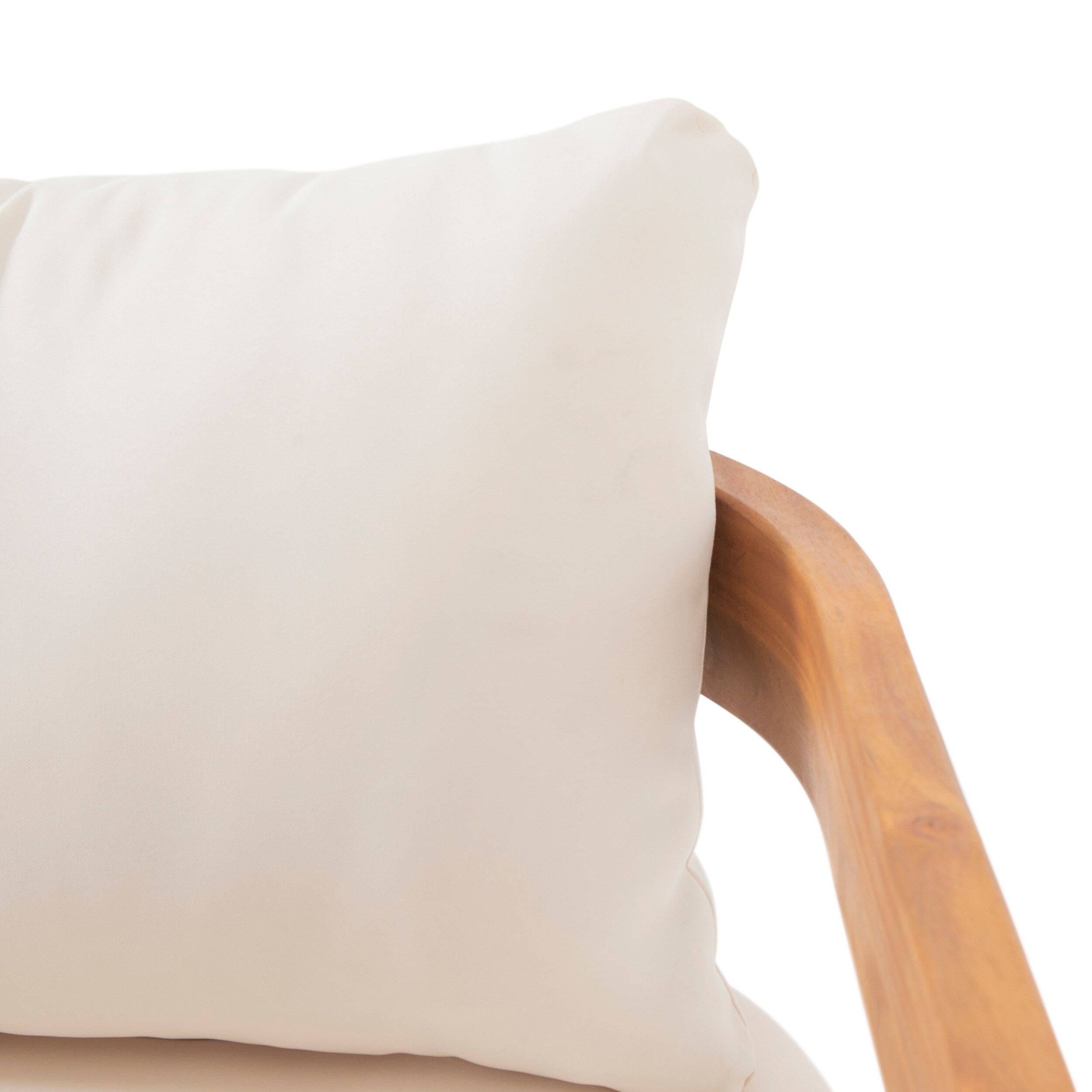 Ensemble causeuse d'extérieur en bois d'acacia Brooklyn avec table basse par Christopher Knight Home