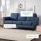 Canapé Brookside Clara 73 à accoudoirs incurvés rembourrés