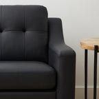 Canapé Brookside Ellen 75 à accoudoirs arrondis rembourré