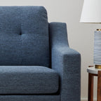 Canapé Brookside Ellen 75 à accoudoirs arrondis rembourré