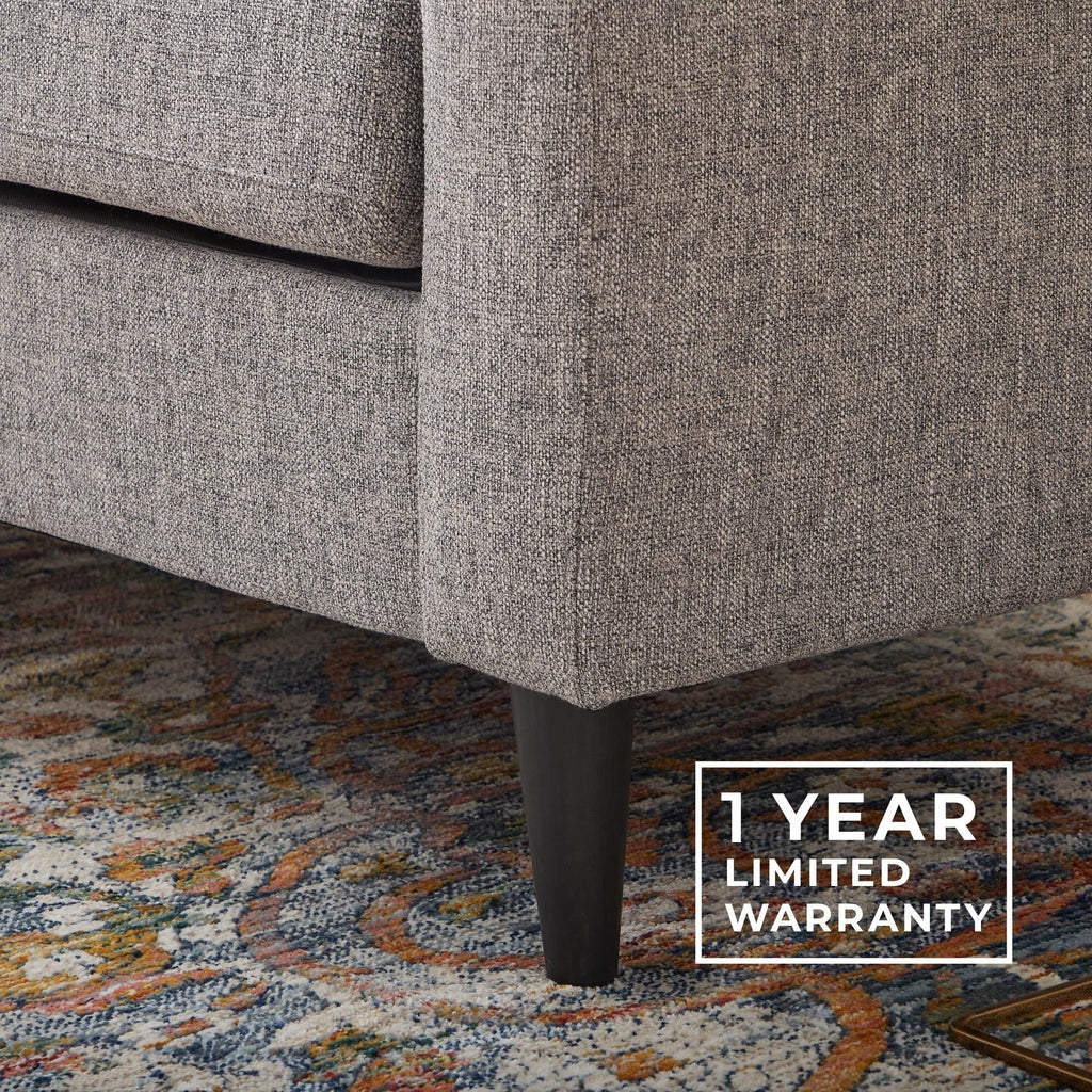 Canapé Brookside Ellen 75 à accoudoirs arrondis rembourré