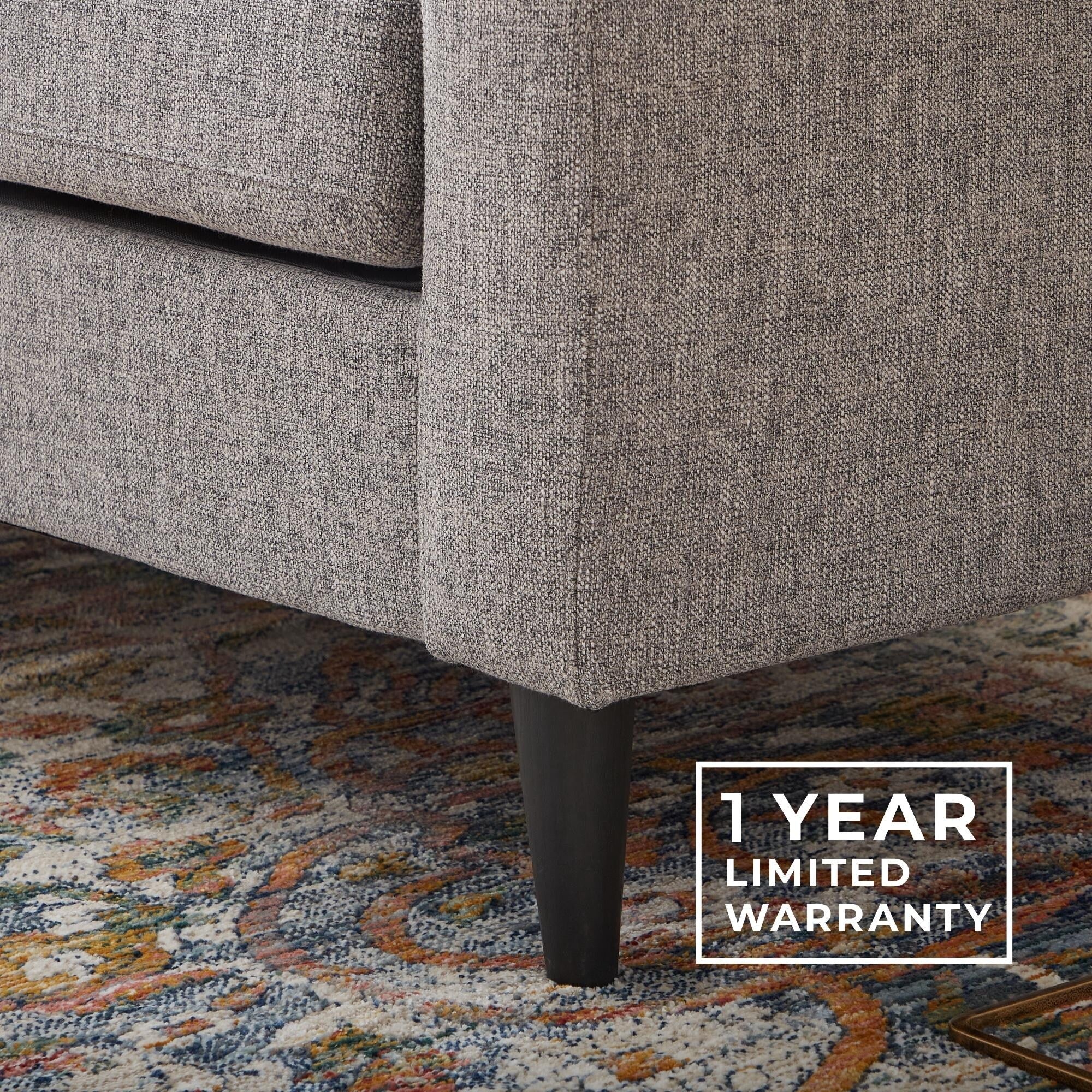 Canapé Brookside Ellen 75 à accoudoirs arrondis rembourré