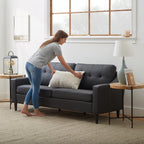 Canapé Brookside Ellen 75 à accoudoirs arrondis rembourré