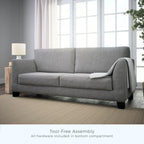 Canapé Brookside Holly 85 à accoudoirs évasés rembourrés