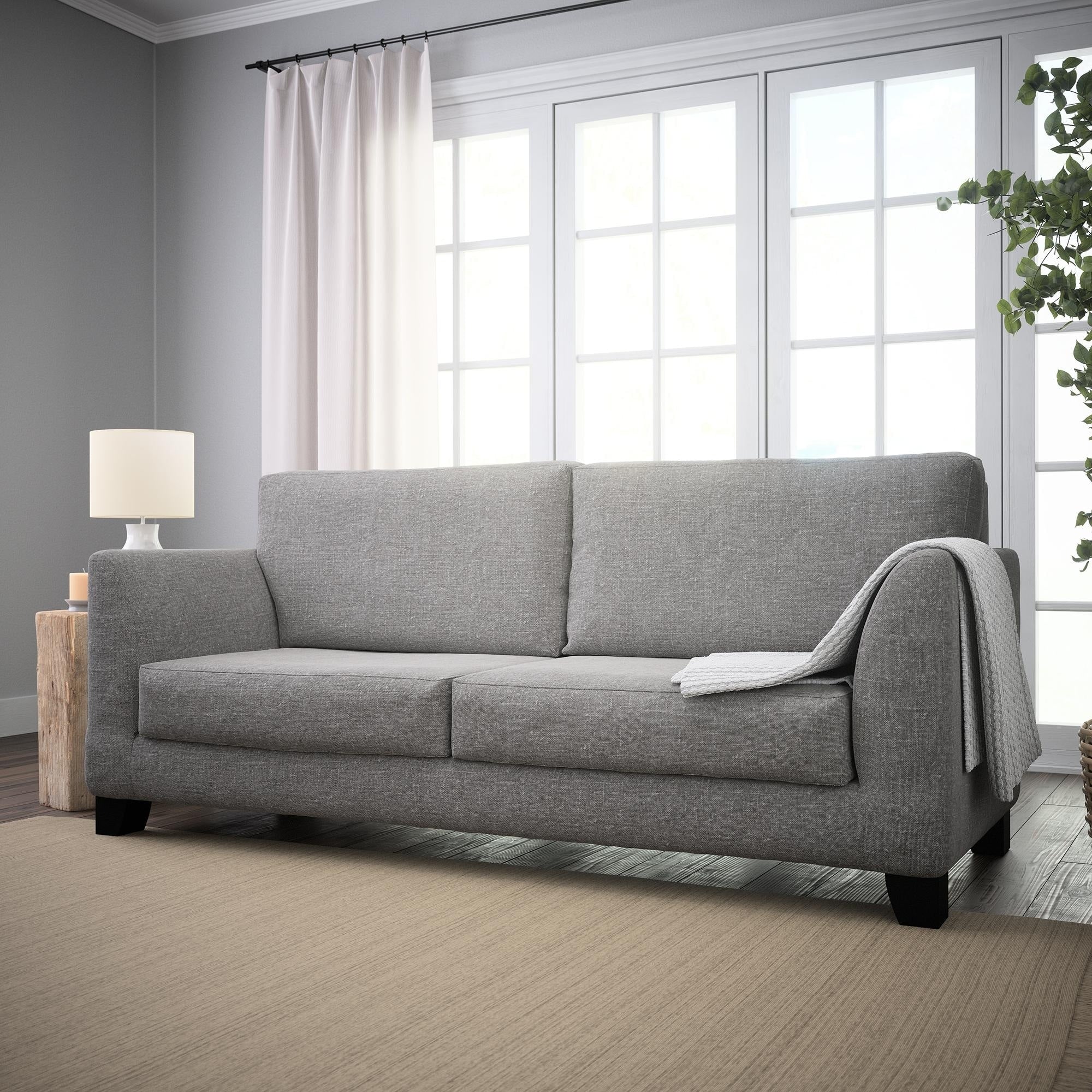 Canapé Brookside Holly 85 à accoudoirs évasés rembourrés