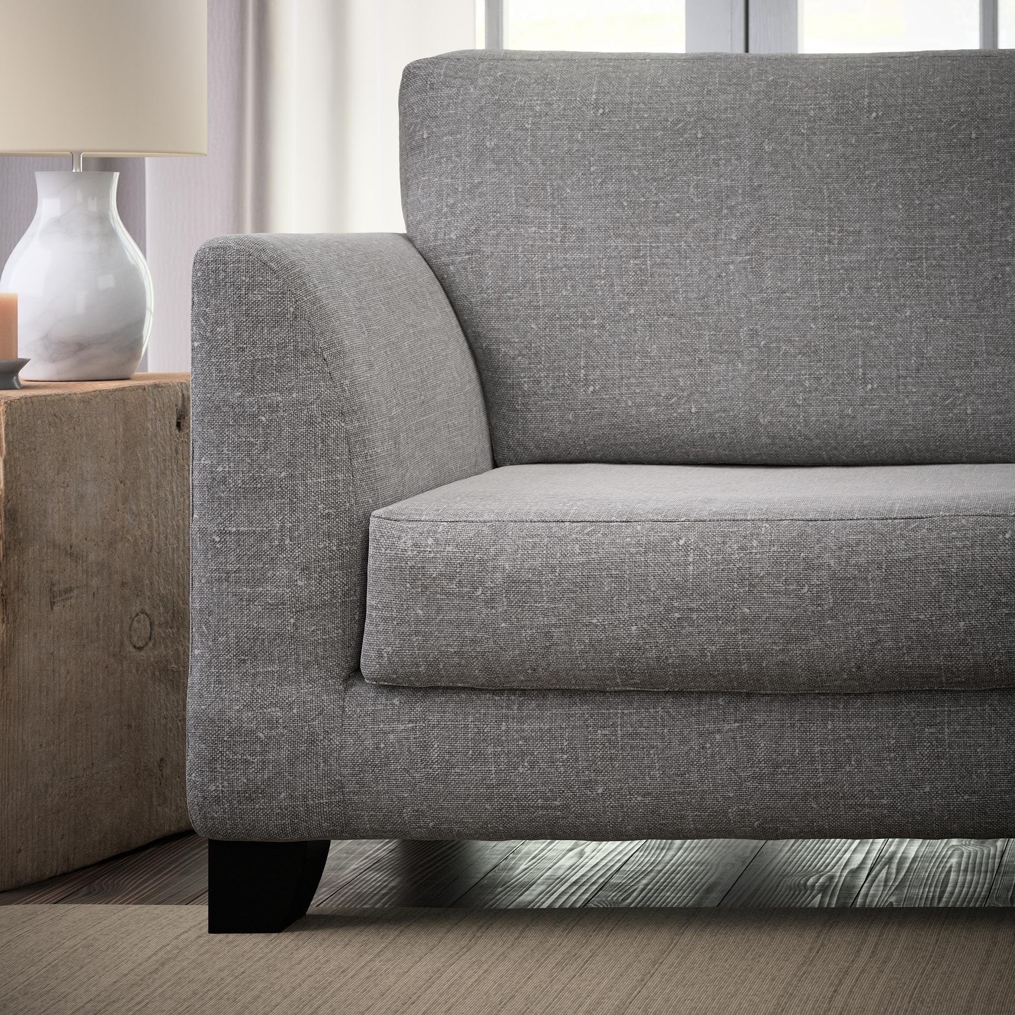 Canapé Brookside Holly 85 à accoudoirs évasés rembourrés