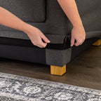 Canapé 3 places Brookside Nelle avec housse rembourrée