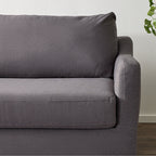 Canapé 3 places Brookside Nelle avec housse rembourrée