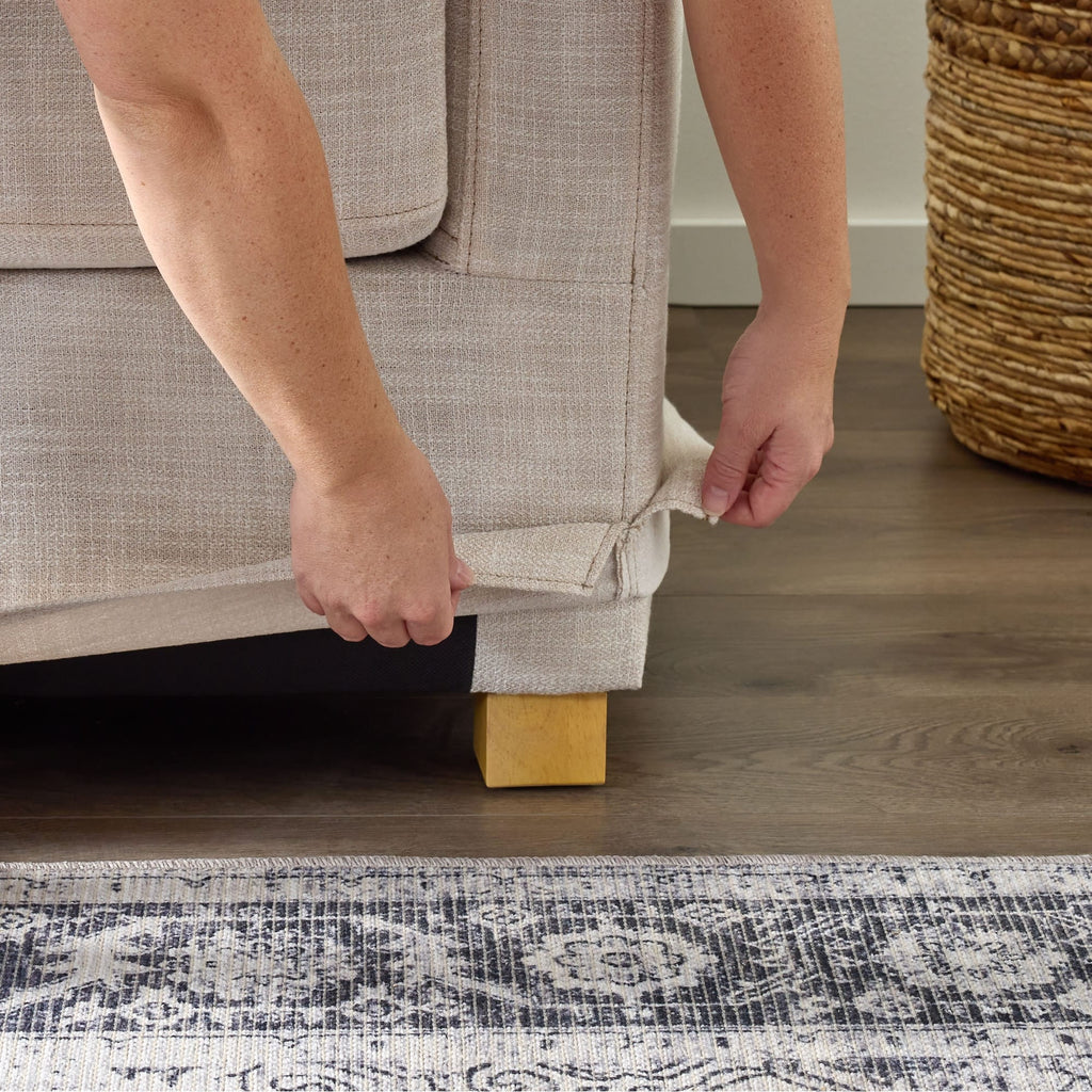 Canapé 3 places Brookside Nelle avec housse rembourrée