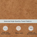 Canapé modulaire incurvé marron de 130,5 po au design ergonomique, tissu haute résilience et 3 coussins, aucun assemblage requis